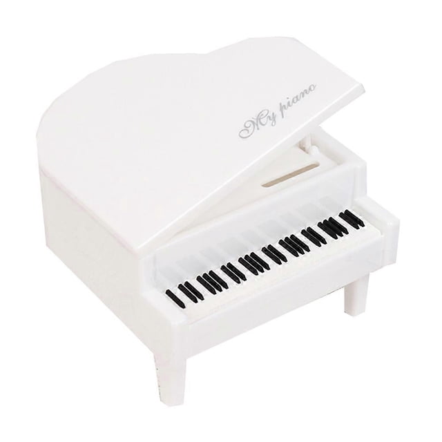 Mini Piano Ornament Creative Piano Model Decoration Indoor Artistic Design 1Set