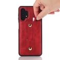 thumbnail image 5 of for Samsung Galaxy A32 5G Case Wallet with Slide Credit Card Holder, Flip Premium PU Leather Hidden Kickstand Classic Retro Heavy Duty Protective Cover for Samsung Galaxy A32 5G,Red, 5 of 10