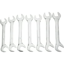 Klutch Angle Combination Wrench Set, 7-Pc., Metric