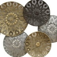 Stratton Home Decor Boho Metal Plates Wall Decor
