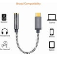 thumbnail image 6 of CableCreation USB C to 3.5mm Headphone and Charger Adapter with PD 100W 60W Fast Charging, USB C to Audio Jack Type C to Aux Cord for iPhone 16 15, Galaxy S24/S23/S22 Ultra , iPad Pro/Air, Pixel 9/8, 6 of 8