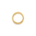 thumbnail image 3 of 14k Yellow Gold 4mm Milgrain Half Round Comfort Fit Wedding Band Size 13.5 MC040, 3 of 6