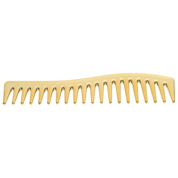 Sin Manejo Cople De Color Ancho Peine Ancho De Alta Temperatura De Deslizamiento Liso Solución De Cabello De Nudillo Con Material De Plástico Para Hombres Mujeres