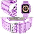 thumbnail image 2 of Correa de Silicona Transparente con Case para Apple Watch, Compatible con Todas las Series, 2 of 5