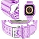 thumbnail image 2 of Correa de Silicona Transparente con Case para Apple Watch, Compatible con Todas las Series, 2 of 5