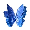 thumbnail image 1 of Mariposa Artificial Mariposa Falsa Decoración de Pared Adorno de Fiesta Decoración 3D de Mariposa Realizada en PE Apropiada para Bodas Cumpleaños Púrpura degradado, 1 of 8