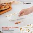thumbnail image 6 of Katbite Disposable Paper Napkins,6.5x6.5 inch,50 Count, White, 6 of 8