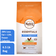 Nutro Wholesome Essentials Weight Management with Farm-Raised Chicken & Brown Rice Adult Dry Cat Food, 6.5 lb