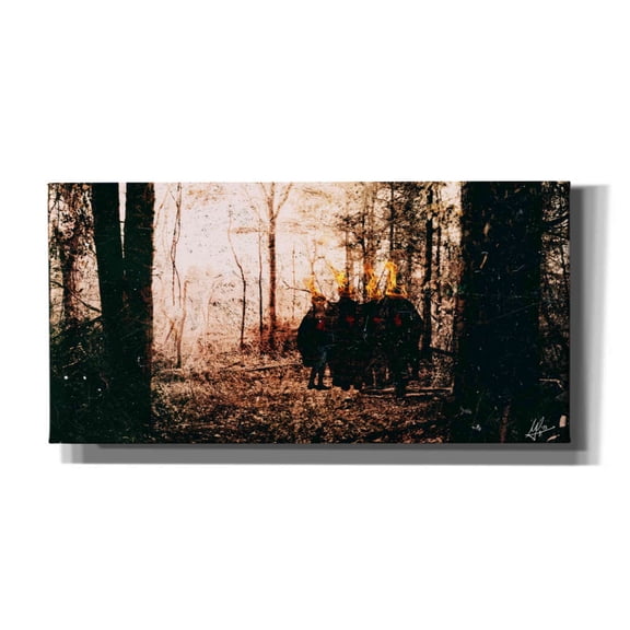 Cortesi Home 'People Are Dying' by Mario Sanchez Nevado, Canvas Wall Art, 60"x30"