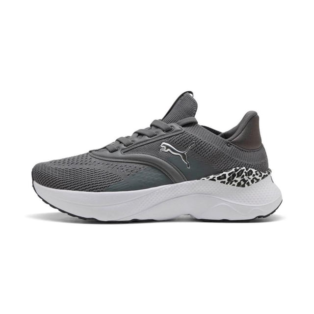 Tenis Puma Softride Mayve Animal para Mujer 313610-02 gris oscuro 24.5