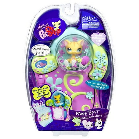 Littlest Pet Shop Lps Electronic Cat Diary Ss Walmart Com