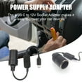 thumbnail image 3 of Car Supplies Car Socket Adapter Power Cable Stable Output Widely Used Usb to Type-c Socket Power Adapter Accessories, 3 of 8