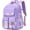 Purple, variant on BTEPSGA School Backpack, Bookbags Back Pack School Bag Cute Stylish Plaid Backpack
