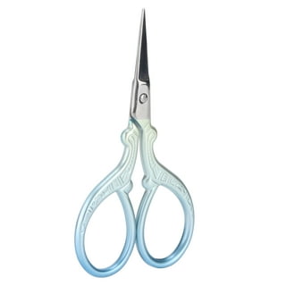 Small Embroidery Sewing Scissors Comfortable Handle Easy to Grip for Craft Artwork Crochet Trimming Gold 5032 A
