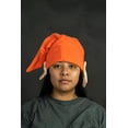 thumbnail image 5 of Nicky Bigs Novelties Unisex Elf Hat with Ears Gnome Cap Dwarf Costume Accessory, Orange, One Size, 5 of 8