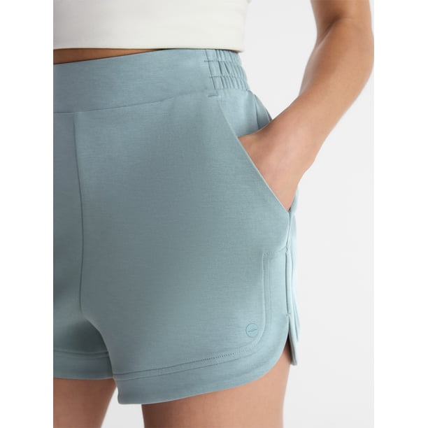 Avia Women's ScubaKnit Shorts, 3.25'' Inseam, Sizes XS-XXXL