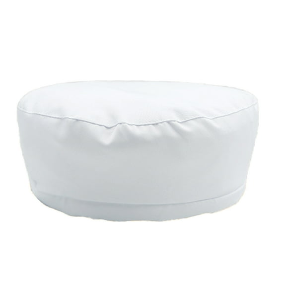 Grofry Women Elastic Soft Breathable Dust-proof Cap Kitchen Restaurant Bakery Chef Hat White