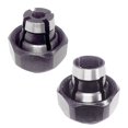 thumbnail image 1 of Superior Electric 2 piece Router Collet Kit 1/4" and 1/2" replaces Porter Cable 42999, 42950, 1 of 3