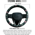 thumbnail image 6 of Vintage Flowers Steering Wheel Cover Auto Steering Wheel Protector, Anti-Slip, Breathable, Absorbing Sweat, Universal Car Accessories 14.5–15 inch,Fit for Most Car, Trucks, SUV, 6 of 10