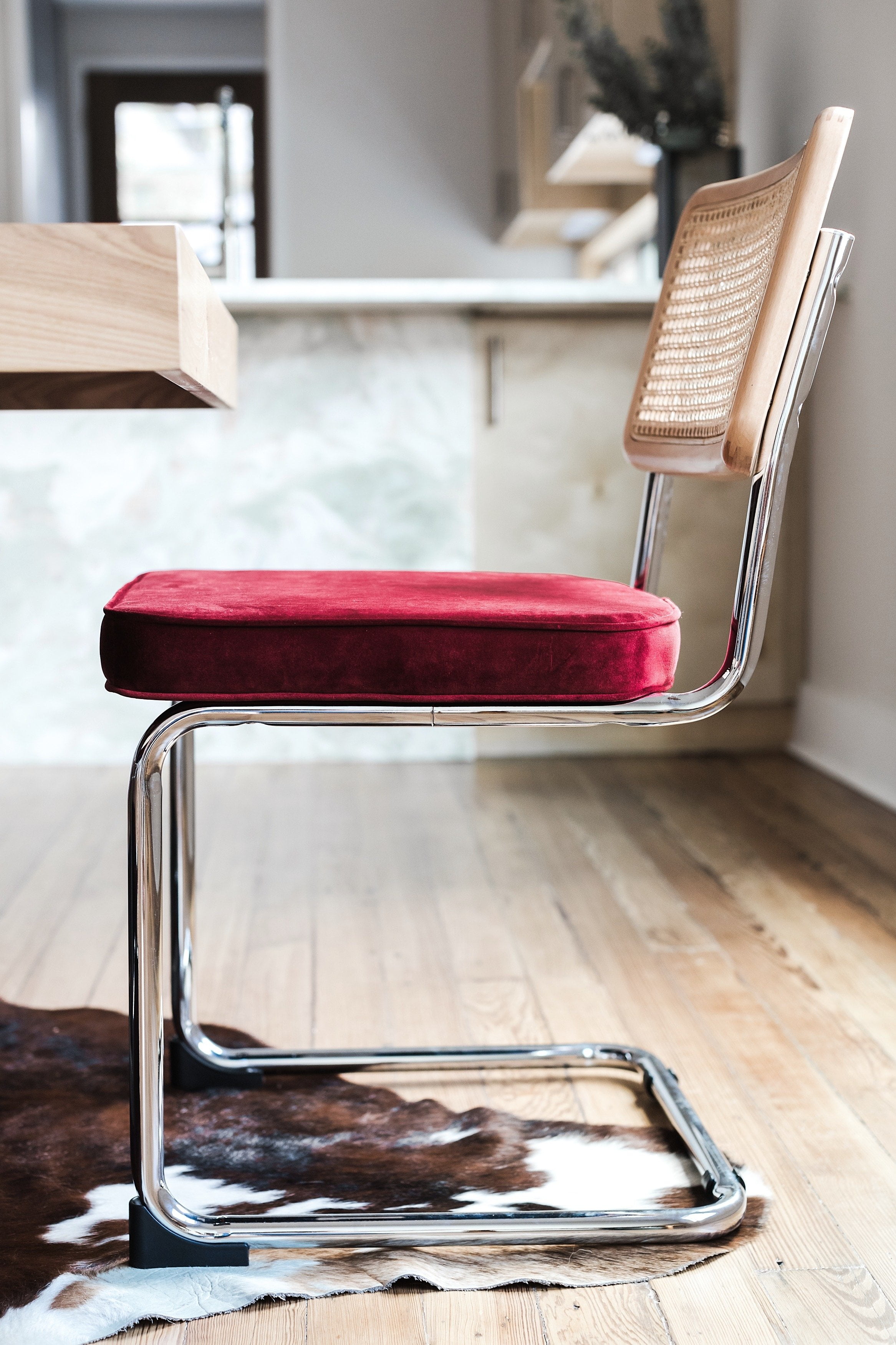 nora dining chair olive green