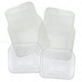 thumbnail image 1 of Zone Tech All Weather Full Rubber Clear Car Interior Floor Mats – 4-Piece Set Clear Heavy Duty Car Interior Floor Mats, 1 of 6