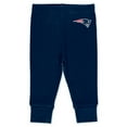thumbnail image 4 of Infant & Newborn WEAR by Erin Andrews New England Patriots Three-Piece Turn Me Around Bodysuits & Pant Set, 4 of 5