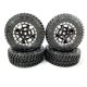 thumbnail image 1 of Llantas resistentes al desgaste Bewildely Neumáticos 1/24 Axial SCX24 Crawler RC Negro, 1 of 6
