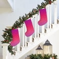 thumbnail image 5 of Lsque Light Purple Glitter Pattern 18 Inch Christmas Stockings, Festive Holiday Stocking for Christmas Decorations Holiday Decor, 5 of 8