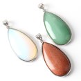 thumbnail image 2 of Water Drop Pendant for Necklace Crystal Healing Dangle Female Lover Jewellery, 2 of 6