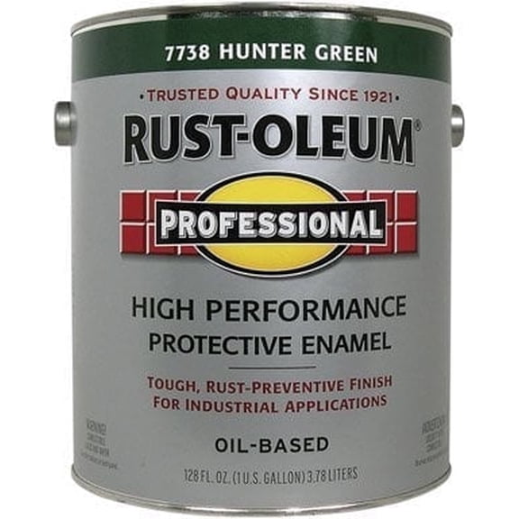 Rust-Oleum Painter's Touch 2X Ultra Cover Gloss Interior Paint - Liquid - 12 oz, Hunt Green