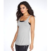 2(X)IST Low Back Modal Tank Striped in Grey Heather, Small