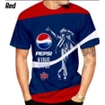 thumbnail image 4 of Camiseta Pepsi Impresión 3D Moda Hombres/Mujeres Verano Cuello Redondo Manga Corta Top Shirt, 4 of 4
