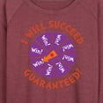 thumbnail image 3 of Dr. Seuss - I Will Succeed - Women's Lightweight French Terry Long Sleeve Shirt, 3 of 6