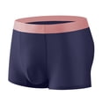 thumbnail image 1 of Men Ice Silk Flat Angle Underpants Loose Frivolous Breathable Elastic Exercise Home, 1 of 9