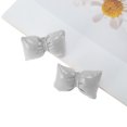 thumbnail image 5 of Unique Bargains 1 Pair Shoelace Charms Fashionable Bow Fashion Shoe Accessories Silver Tone, 5 of 5