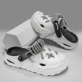 thumbnail image 2 of Men'S Slip-On Slippers and Clogs | Solid Color EVA, Breathable, Lightweight, Non-Slip, Comfortable, with Lace-Up Holes, Suitable for Outdoor, Beach, Water Sports, 2 of 9