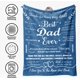 thumbnail image 3 of LHSHID Dad Birthday Gifts Father's Day Dad Gifts Dad Gifts from Daughter Best Dad Gifts Ideas Gifts for Dad Who Wants Nothing Blanket Gifts for Fathers' Day Thanksgiving Day Christmas 30"x40", 3 of 7