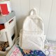 thumbnail image 4 of Mochila casual de mujer con colgante estampado floral multibolsillos para adolescentes, 4 of 8