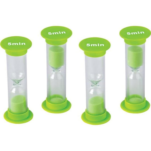 Teacher Created Resources TCR20947-6 5 Minute Sand Timers Mini - Pack of 6