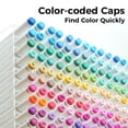 thumbnail image 4 of Art Markers Ohuhu Alcohol, 320 colores, cincel y punta fina, 4 of 9