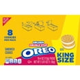 thumbnail image 5 of OREO Double Stuf Golden Sandwich Cookies, Vanilla Flavor, 10 King Size Snack Packs, 5 of 16
