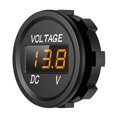 thumbnail image 3 of D1 Coche Motocicleta DC 12-24V Panel digital Voltímetro Medidor de voltaje (naranja) Ndcxsfigh Accesorios para autos y motos, 3 of 9