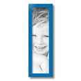 thumbnail image 2 of ArtToFrames 5" x 18" Bright Blue Picture Frame, 5x18 inch Blue Wood Poster Frame (WOM-4751), 2 of 8