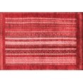 thumbnail image 1 of Ahgly Company Indoor Rectangle Abstract Red Modern Area Rugs, 7' x 9', 1 of 4