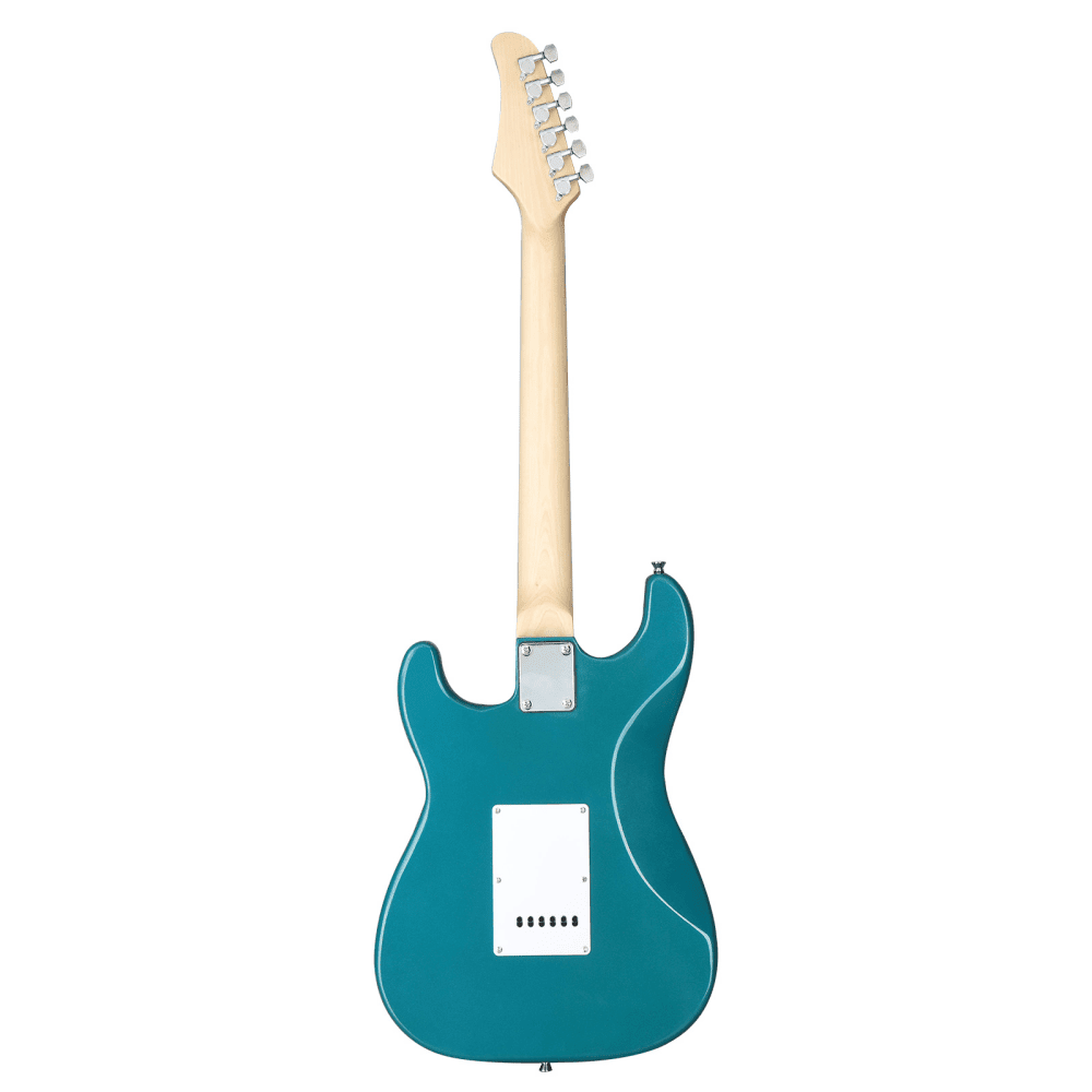 Tcbosik 39" Electric Guitar with 5W Amp, Bag and Strap, Starter Guitar Kit for Beginners with Amp Wire, Tremolo Arm and Wrench Tool, Lake Blue