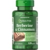 Puritan's Pride Berberine & Cinnamon For Cardiovascular Support 500mg - 120 Capsules