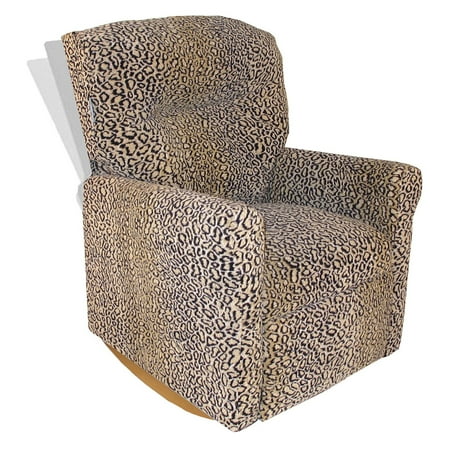 - Dozydotes Contemporary Kid Rocker Recliner - Cheetah
