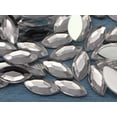 thumbnail image 4 of Allstarco 125 piezas de strass acrílicos navette de 15 x 7 mm, 4 of 9