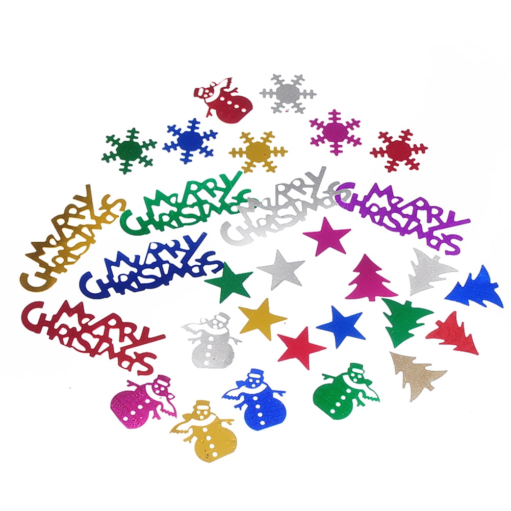 Snowflake Confetti DIY Shiny Creative Party Confetti Table Scatter for  Christmas