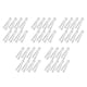 thumbnail image 1 of 40 pinzas de plástico para servir bufé, pinzas pequeñas para servir, pinzas para aperitivos, pinzas de cocina transparentes de 6,3 pulgadas, pinzas para hielo pequeñas, 1 of 7